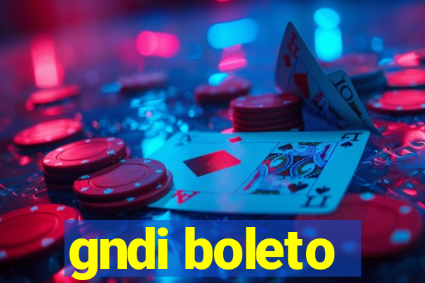 gndi boleto